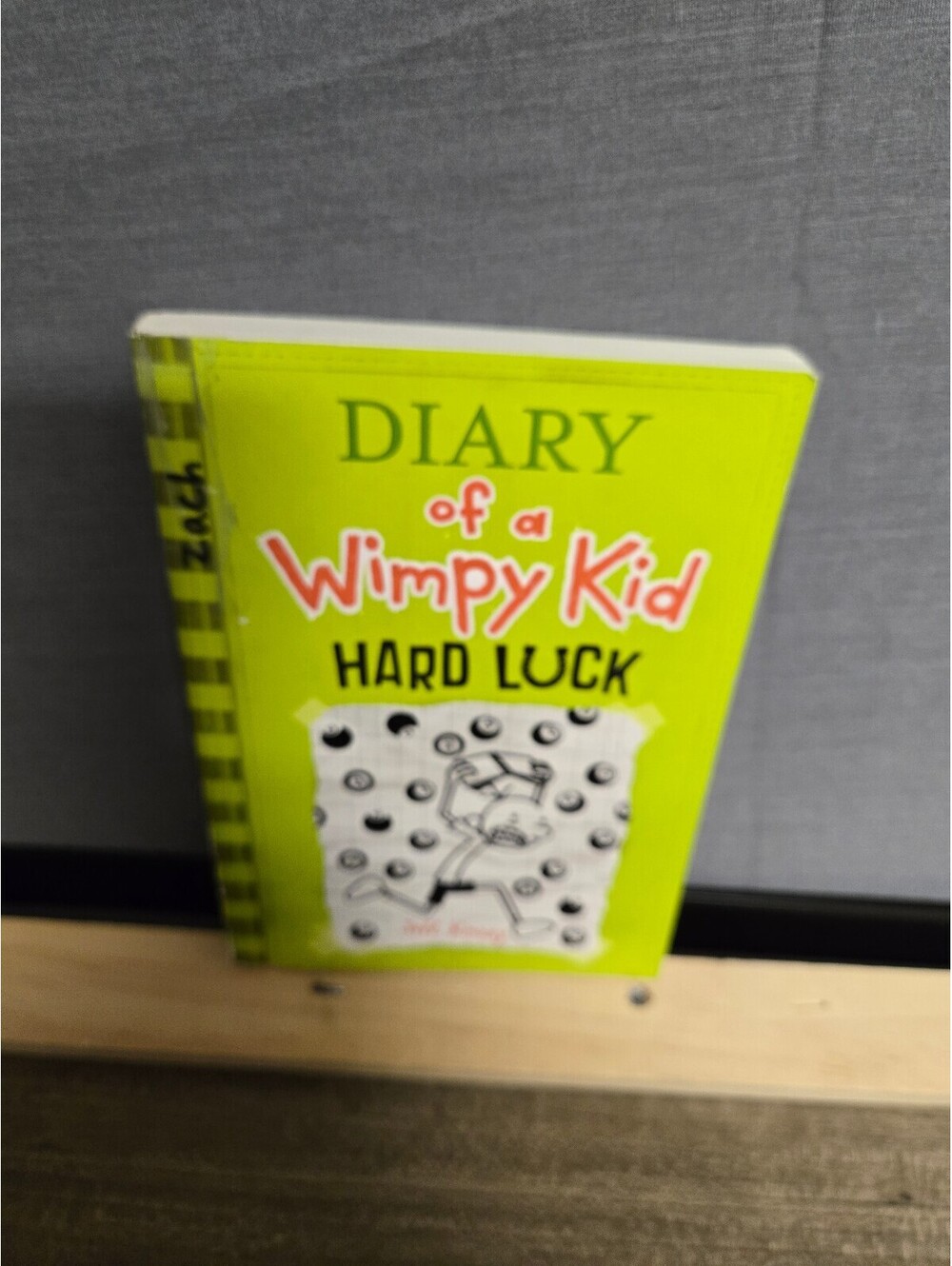 Diary of a Wimpy Kid Hard Luck by Jeff Kinney softcover